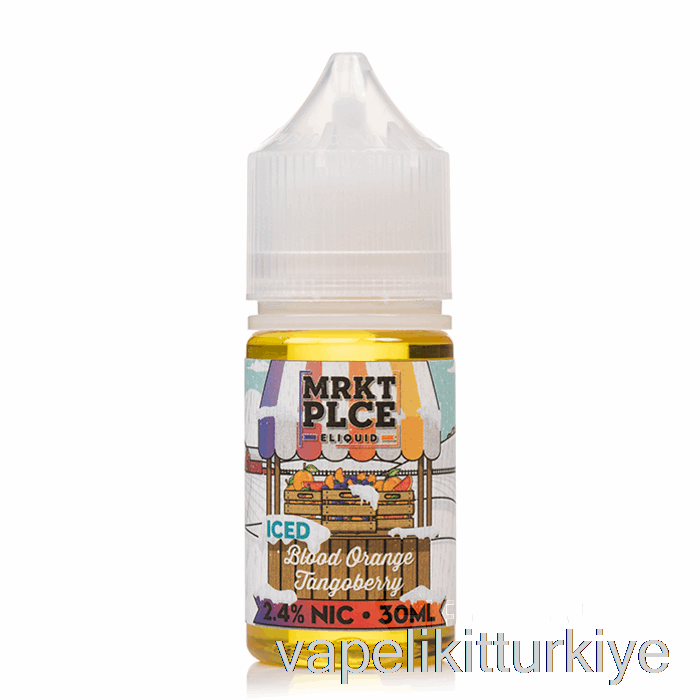 Vape Kalem Vape Mate Buz Kan Portakalı Tangoberry - Mrkt Tuzları - 30ml 24mg